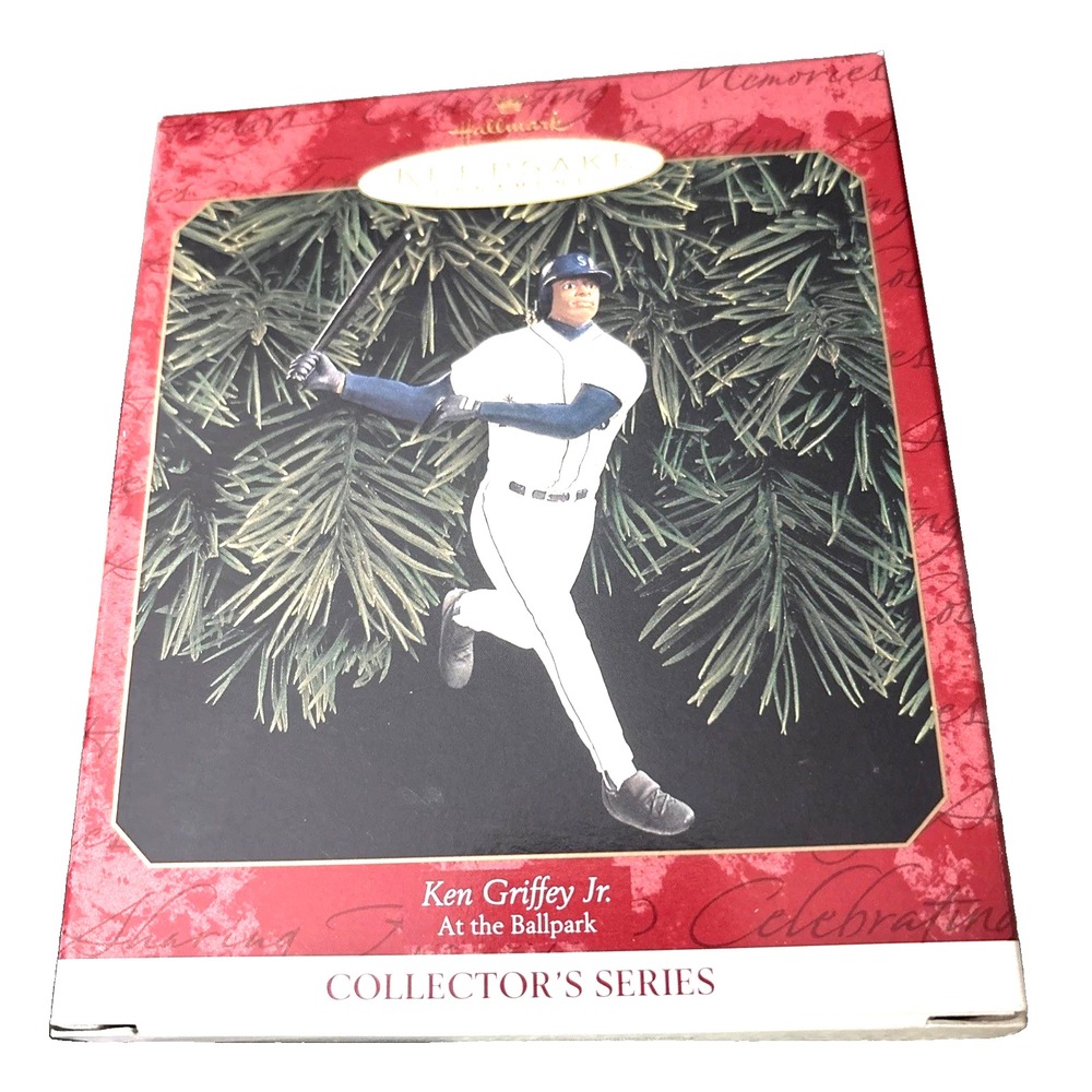 Ken Griffey Jr. Seattle Mariners 1999 Hallmark Keepsake Christmas Ornament  NIB